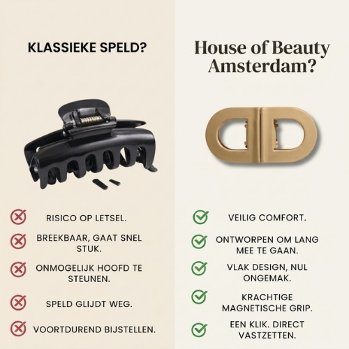 MagnetiCurl - De innovatieve magnetische haarclip