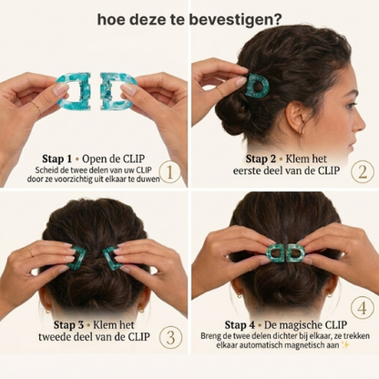 MagnetiCurl - De innovatieve magnetische haarclip